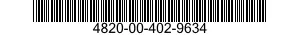 4820-00-402-9634 VALVE,BUTTERFLY 4820004029634 004029634