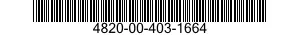 4820-00-403-1664 VALVE,REGULATING,FLUID PRESSURE 4820004031664 004031664