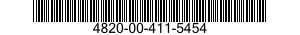 4820-00-411-5454 VALVE,PLUG 4820004115454 004115454