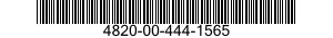 4820-00-444-1565 VALVE,GLOBE 4820004441565 004441565