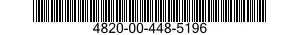 4820-00-448-5196 DIAPHRAGM,VALVE,FLAT 4820004485196 004485196