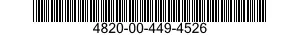 4820-00-449-4526 VALVE,CHECK 4820004494526 004494526