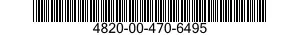 4820-00-470-6495 VALVE,REGULATING,FLUID PRESSURE 4820004706495 004706495