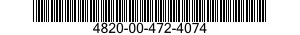 4820-00-472-4074 VALVE,REGULATING,FLUID PRESSURE 4820004724074 004724074