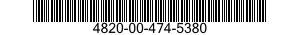 4820-00-474-5380  4820004745380 004745380