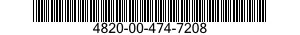 4820-00-474-7208  4820004747208 004747208