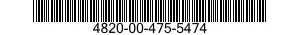 4820-00-475-5474  4820004755474 004755474