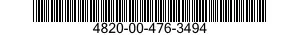 4820-00-476-3494  4820004763494 004763494