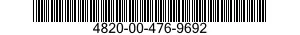 4820-00-476-9692 STEM,DISK ASSEMBLY 4820004769692 004769692