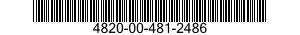 4820-00-481-2486 VALVE,STEAM 4820004812486 004812486
