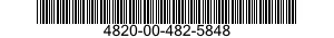 4820-00-482-5848 VALVE,CHECK 4820004825848 004825848