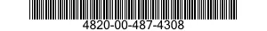 4820-00-487-4308  4820004874308 004874308