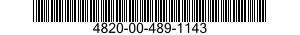 4820-00-489-1143  4820004891143 004891143