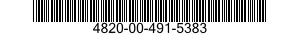 4820-00-491-5383  4820004915383 004915383