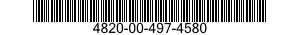 4820-00-497-4580  4820004974580 004974580