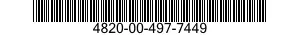 4820-00-497-7449  4820004977449 004977449