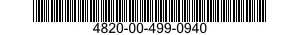 4820-00-499-0940  4820004990940 004990940