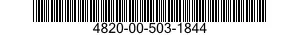 4820-00-503-1844  4820005031844 005031844