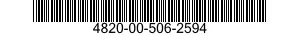 4820-00-506-2594  4820005062594 005062594