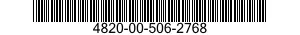 4820-00-506-2768  4820005062768 005062768