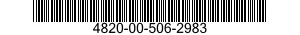 4820-00-506-2983  4820005062983 005062983