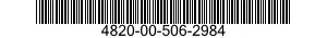 4820-00-506-2984  4820005062984 005062984