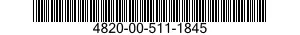 4820-00-511-1845  4820005111845 005111845