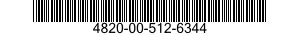 4820-00-512-6344  4820005126344 005126344