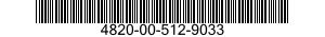 4820-00-512-9033  4820005129033 005129033