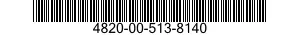 4820-00-513-8140  4820005138140 005138140