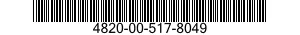 4820-00-517-8049 VALVE,CHECK 4820005178049 005178049