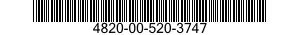 4820-00-520-3747  4820005203747 005203747