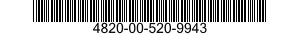 4820-00-520-9943  4820005209943 005209943