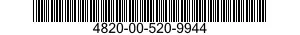 4820-00-520-9944  4820005209944 005209944