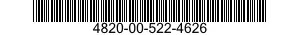 4820-00-522-4626  4820005224626 005224626