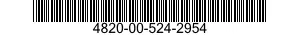 4820-00-524-2954  4820005242954 005242954