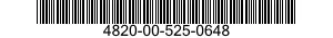 4820-00-525-0648  4820005250648 005250648
