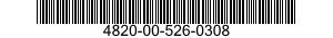 4820-00-526-0308  4820005260308 005260308