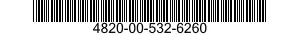 4820-00-532-6260  4820005326260 005326260