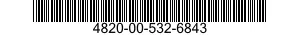 4820-00-532-6843  4820005326843 005326843