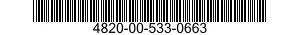 4820-00-533-0663  4820005330663 005330663