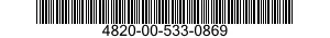 4820-00-533-0869  4820005330869 005330869