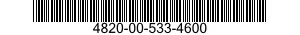 4820-00-533-4600  4820005334600 005334600