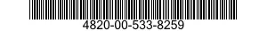 4820-00-533-8259  4820005338259 005338259