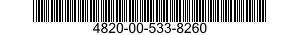 4820-00-533-8260  4820005338260 005338260