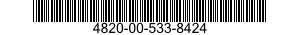 4820-00-533-8424  4820005338424 005338424