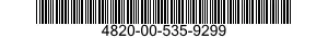 4820-00-535-9299  4820005359299 005359299