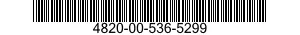 4820-00-536-5299  4820005365299 005365299