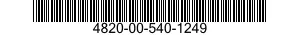 4820-00-540-1249  4820005401249 005401249