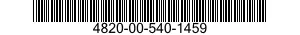 4820-00-540-1459  4820005401459 005401459